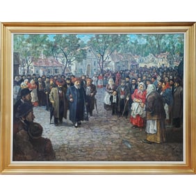 Tully Filmus, American (1903 - 1998) Oil Painting