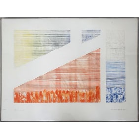 Racelle Strick, American (1928-2008) Painting