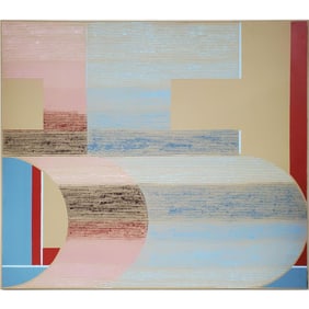 Racelle Strick, American (1928-2008) Oil Painting