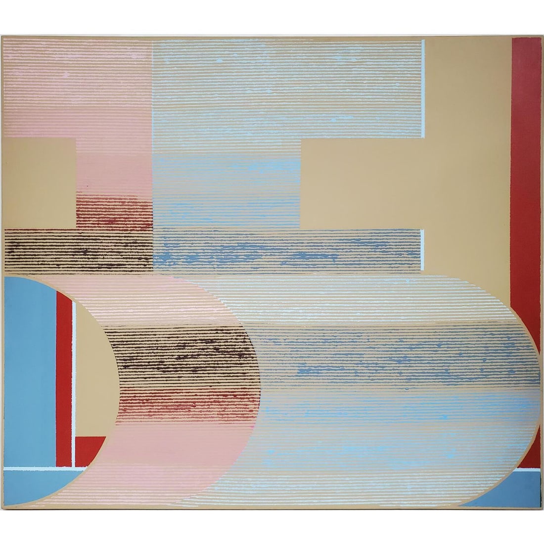 Racelle Strick, American (1928-2008) Oil Painting (1 of 4)