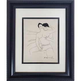 After Andy Warhol, American (1928-1987) Drawing