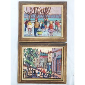 Bonnie Whittingham, American (1921-1997) Lot of 2