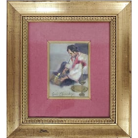 Carlo Cherubini, Italian (1890-1978) Painting O/C