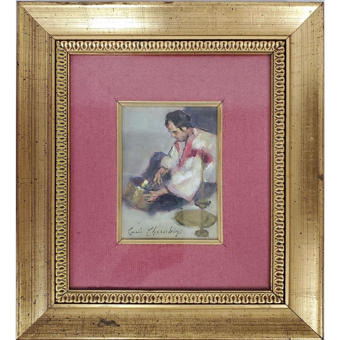 Carlo Cherubini, Italian (1890-1978) Painting O/C (1 of 3)