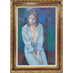 Steven Chudova, American (b.1921) Oil Painting