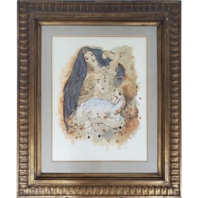 Reuven Rubin, Israeli  (1893-1974) Lithograph