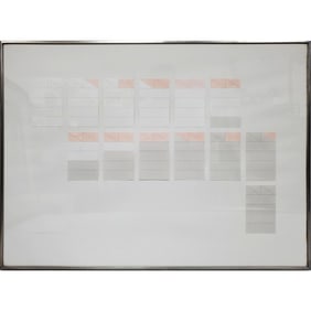 Paul Waldman, American (b.1936) Collage