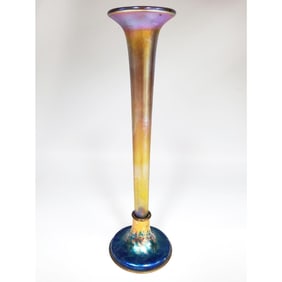 Louis C. Tiffany Furnaces Inc. Favrile Vase #150