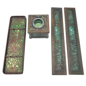 3 Piece Tiffany Studios New York Writing Set