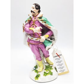 Meissen c.1750 Porcelain Figure Hungarian Soldier