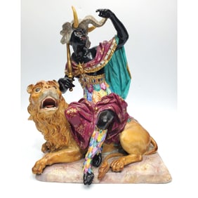 Meissen Porcelain Figure "Allegory of  Africa"
