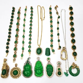 Large Bag Lot of Good Quality Costume Jewelry