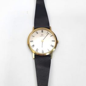 Vintage 14K Gold "Omega" Ultra Thin Men's Watch
