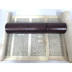 Judaica Antique Megillat Esther on Parchment