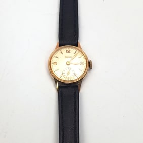 Vintage Doxa 14K Gold Mechanical Ladies Watch