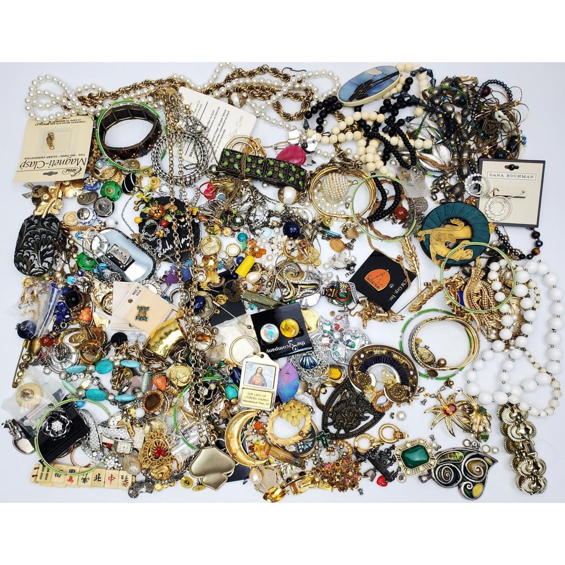 Large Bag Lot of High Quality Costume Jewelry (1 of 5)