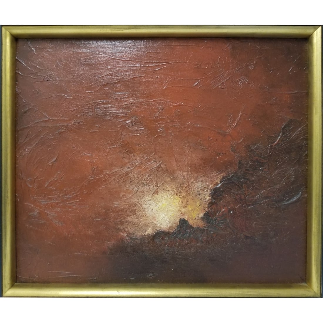 Oil on Canvas, Painting Apparently Unsigned: Oil on Canvas, Painting Apparently Unsigned. Probably Russian.Condition: Appears to be in Good Condition.Dimensions: Sight- 26" x 22". Frame- 27" x 23". Provenance: From a New Jersey, Estate. 