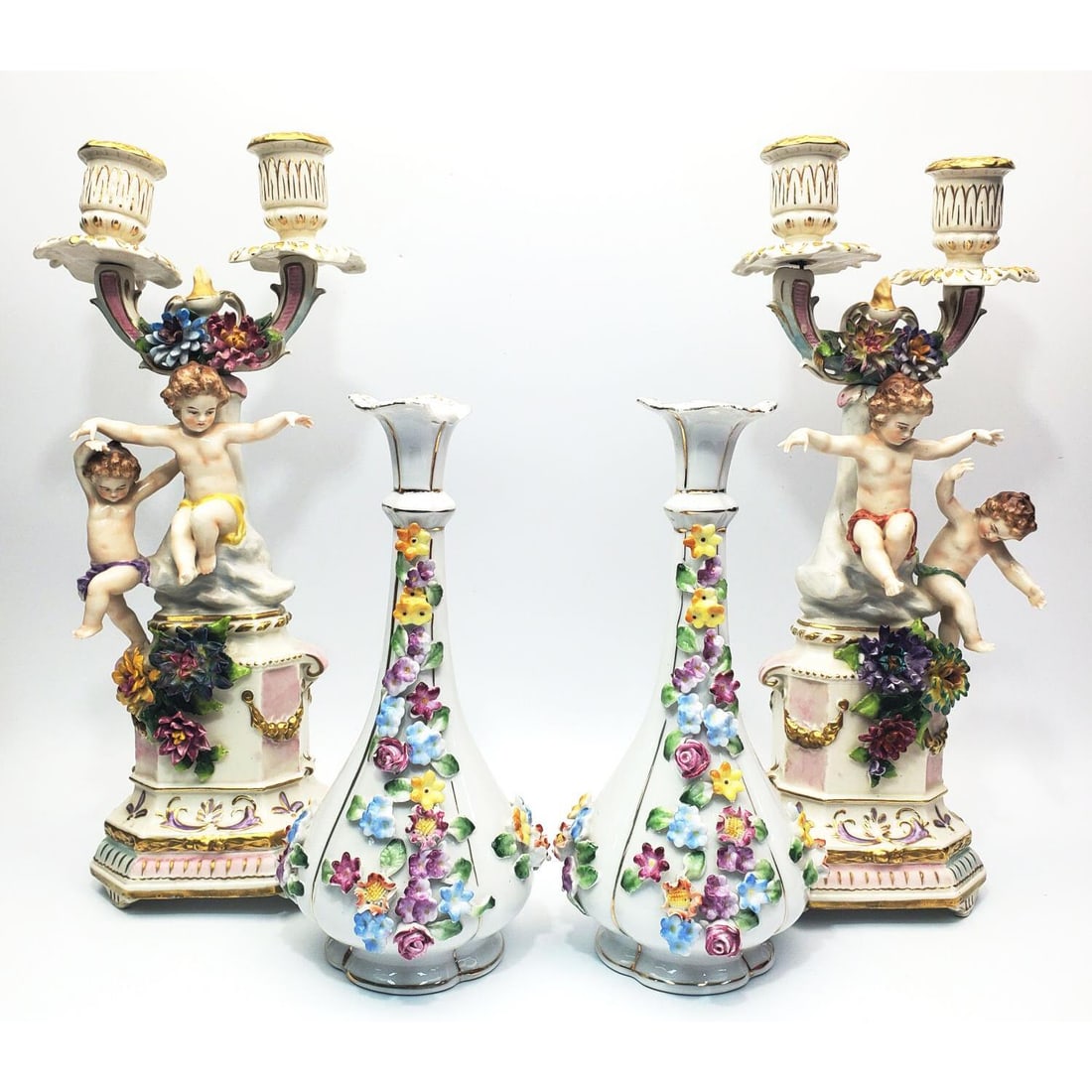 Lot of 4 Vintage Porcelain Items (1 of 8)