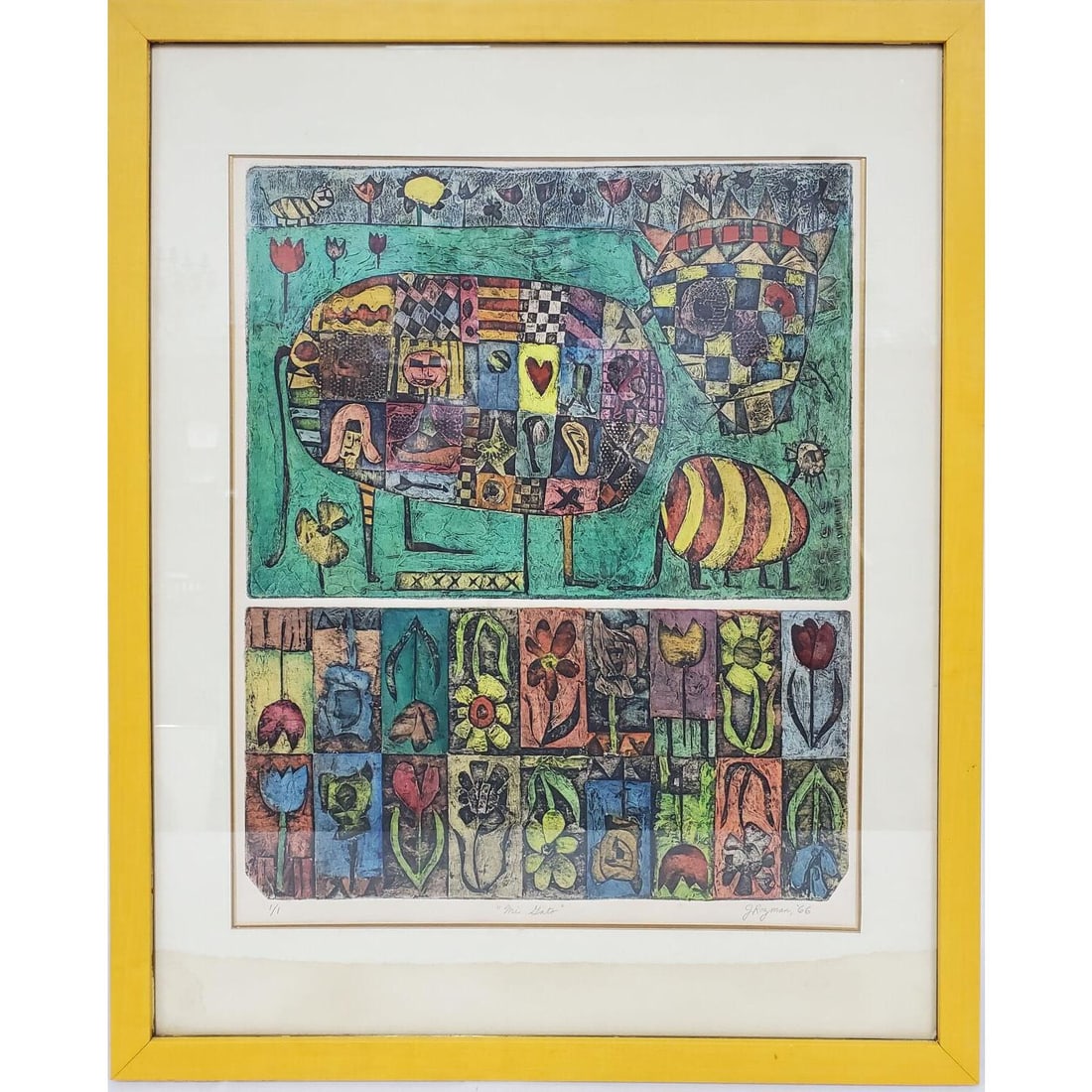 J. Rozman MCM Lithograph Pencil Signed (1 of 5)