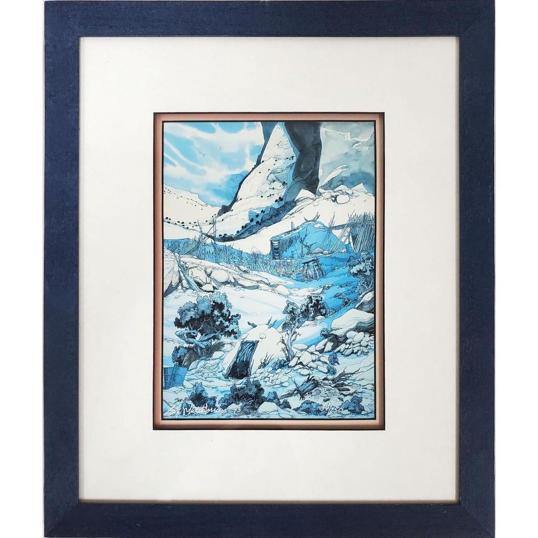 Baje Whitethorn, American (b.1950) Lithograph (1 of 4)