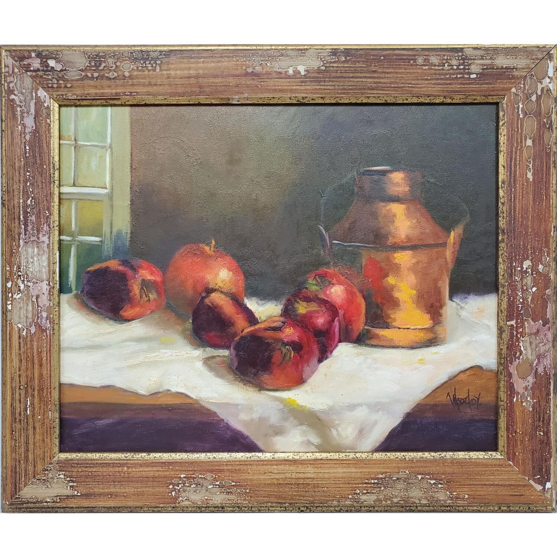 Louise Woodcox, American Signed Oil Painting (1 of 5)