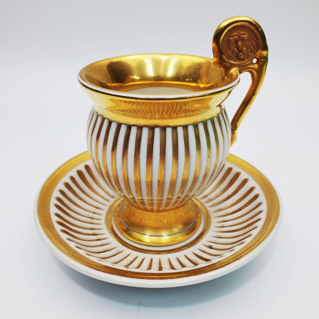 Antique RPM German Porcelain Cup & Saucer (1 of 4)