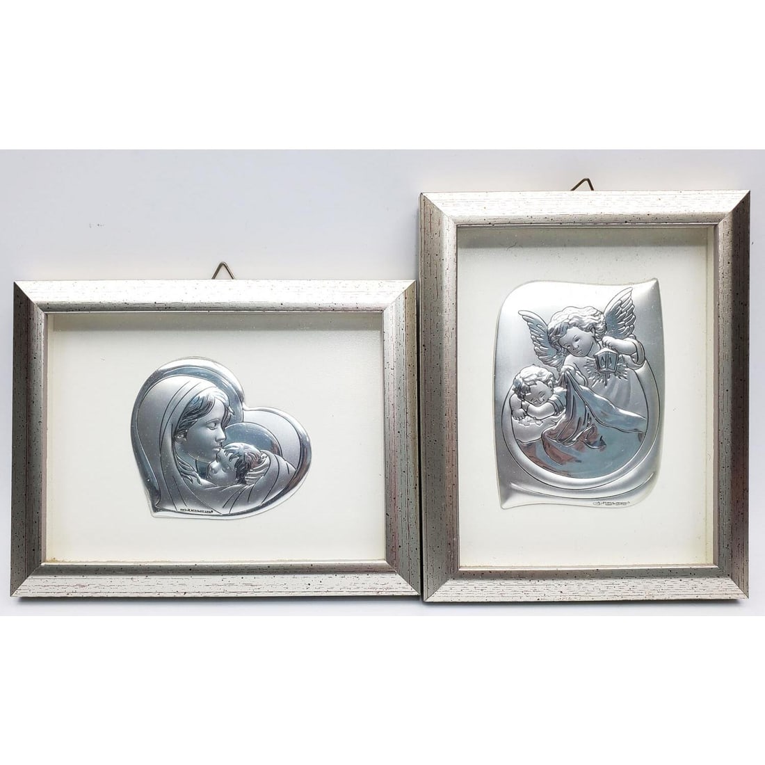 Lot of 2 Beltrami Gioielli Sterling Silver Plaques (1 of 5)