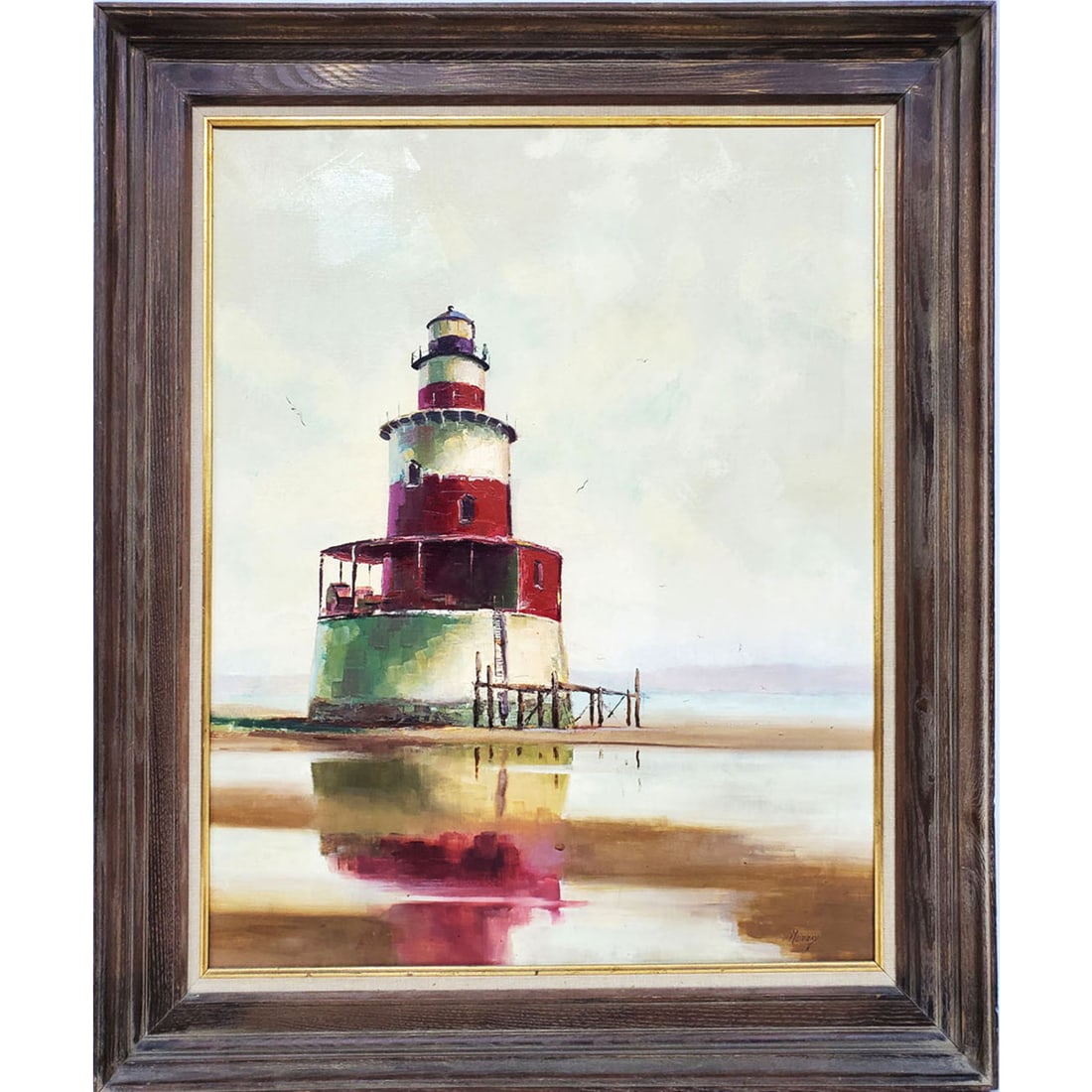 Signed James Murray Painting Oil on Canvas (1 of 6)