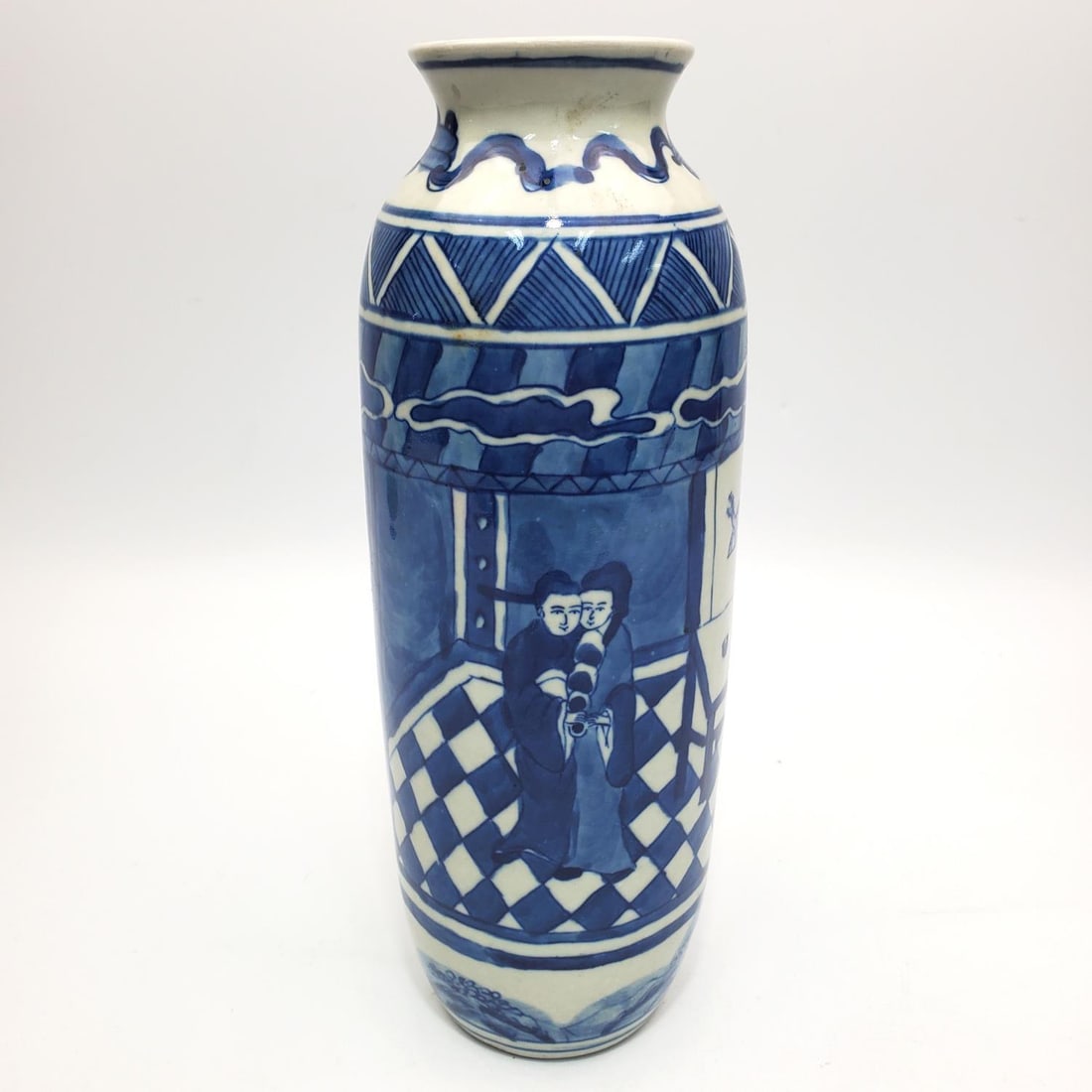 Chinese Blue & White Porcelain Vase (1 of 4)