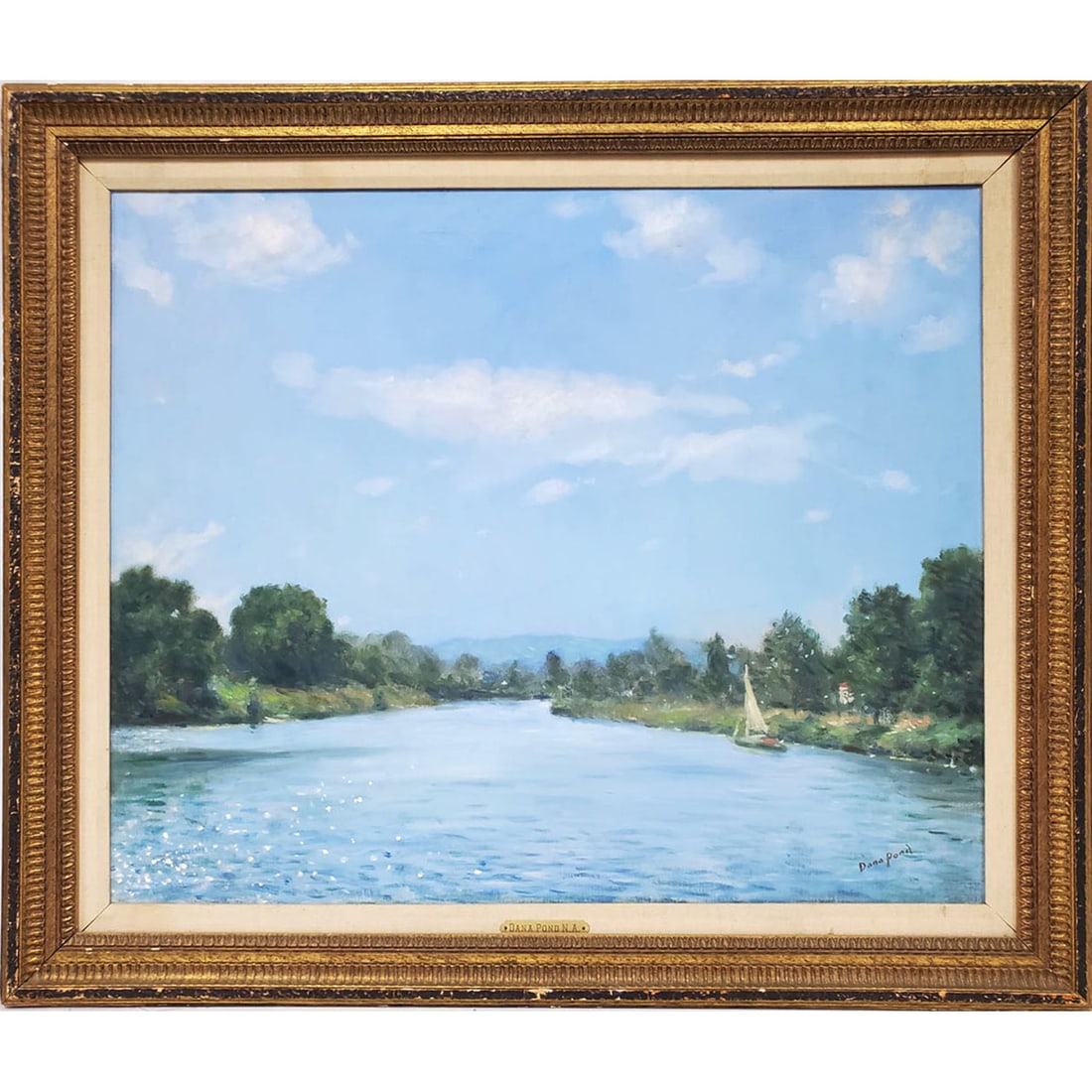 Dana Ripley Pond, American (1881-1962) Painting (1 of 5)