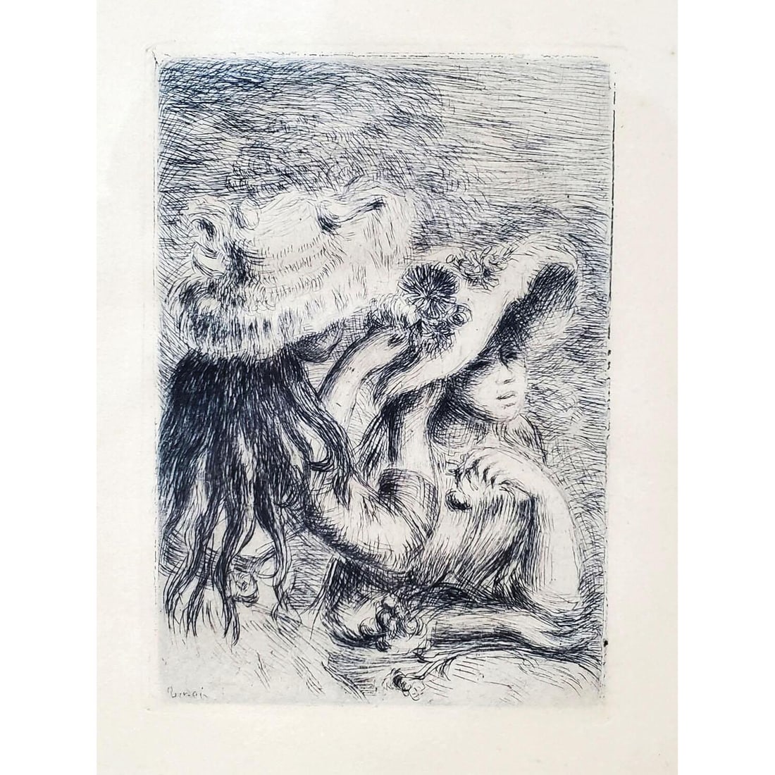 Pierre-Auguste Renoir Etching (1 of 4)