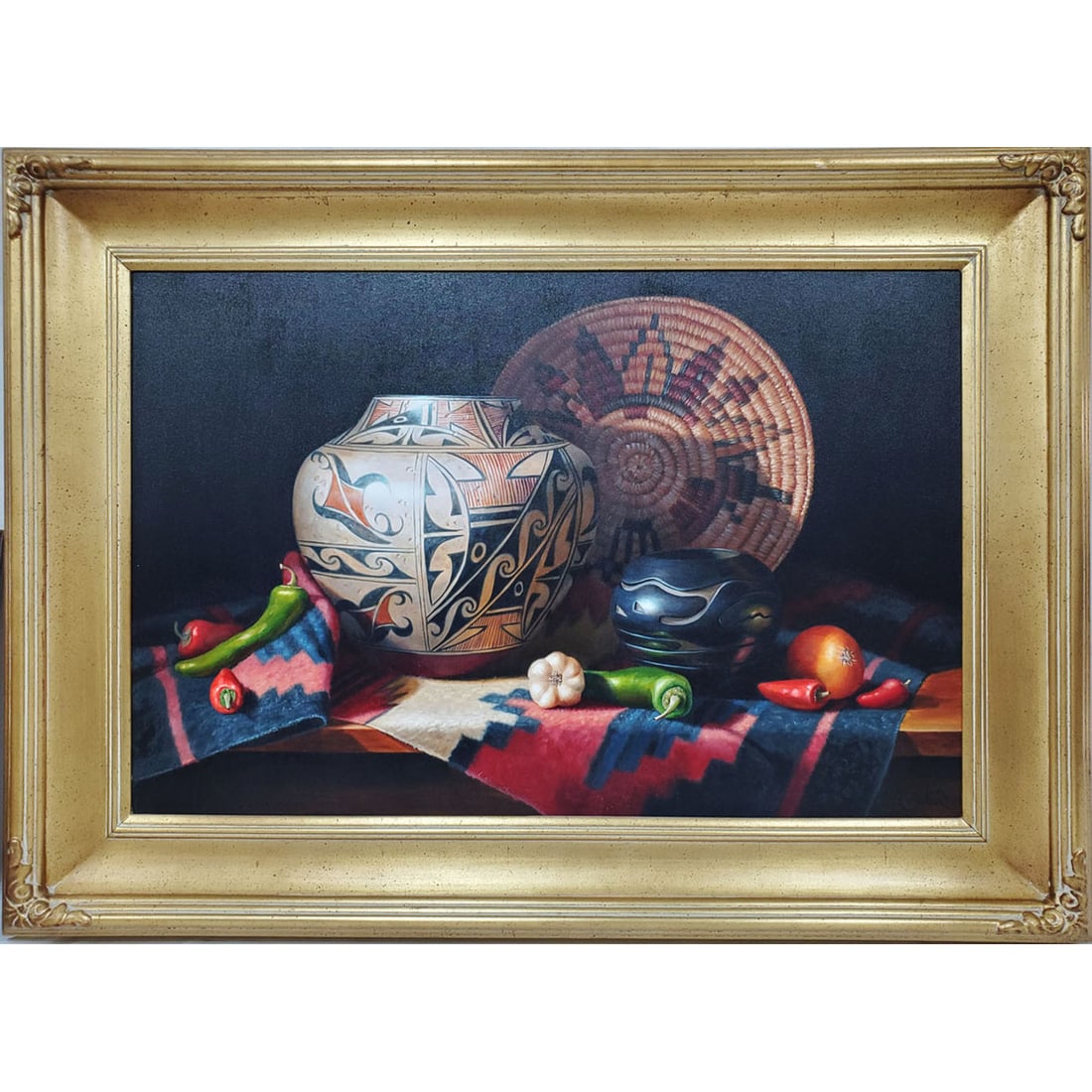 Sue Krzyston (American, Born 1948) Large Painting (1 of 5)