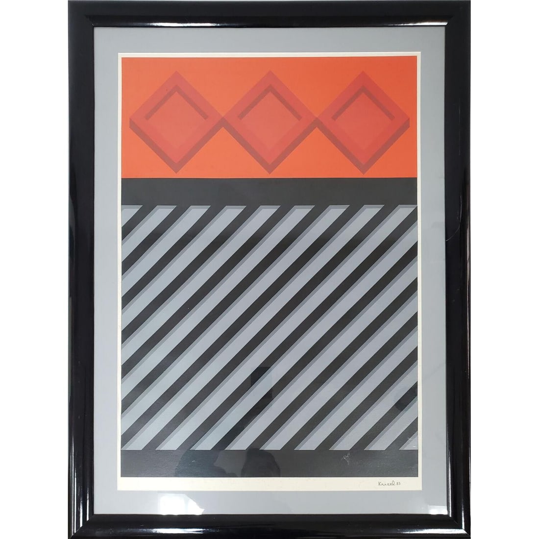 Harold Krisel, American (192 -1995) Lithograph (1 of 3)