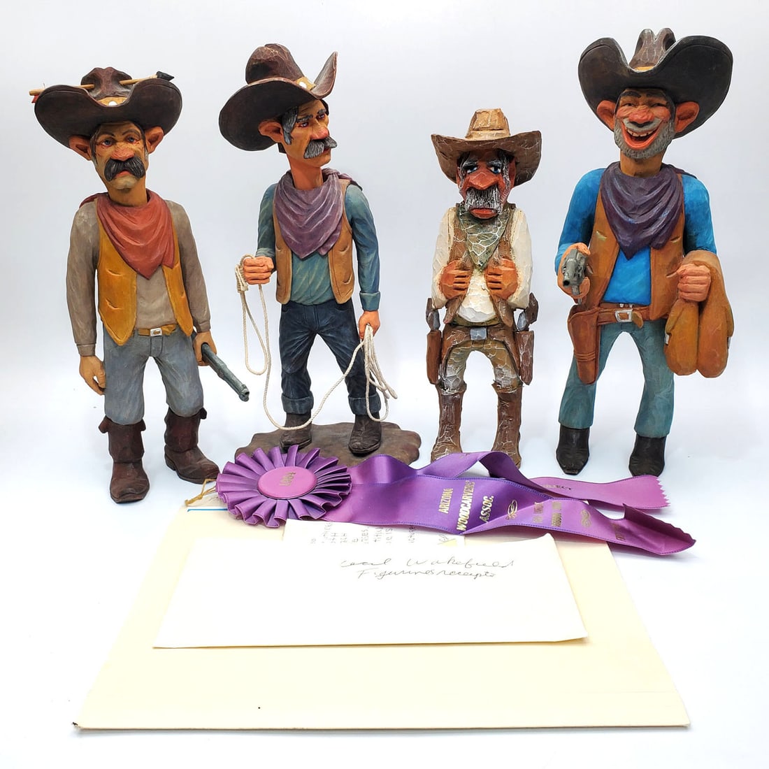 Cecil Wakefield (American, 1930 - 2003) Cowboys (1 of 7)