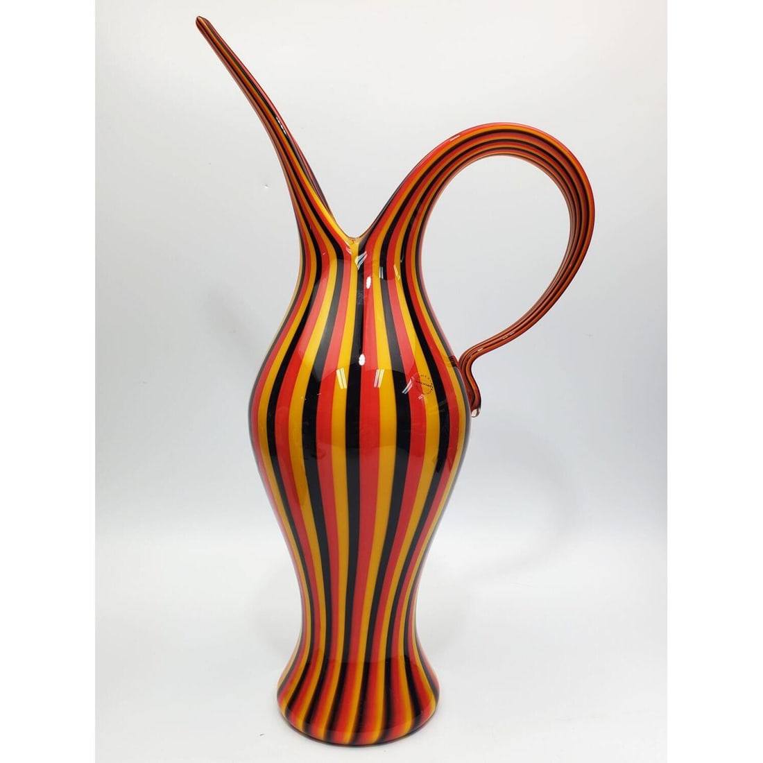 Vintage Salviati Venetian Murano Italian Glass Jug (1 of 6)