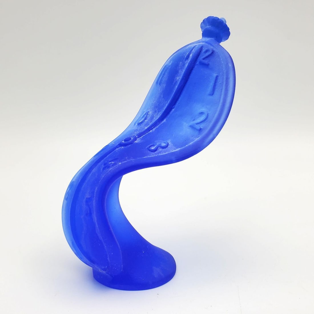 Daum France Salvador Dali Pate De Verre: Daum France Salvador Dali Melting Clock Pate De Verre Figure. Fully Signed & Numbered. Condition: Excellent. Dimensions: H-9.25". Provenance: From a NYC Apartment. Please note the absence of a Conditi