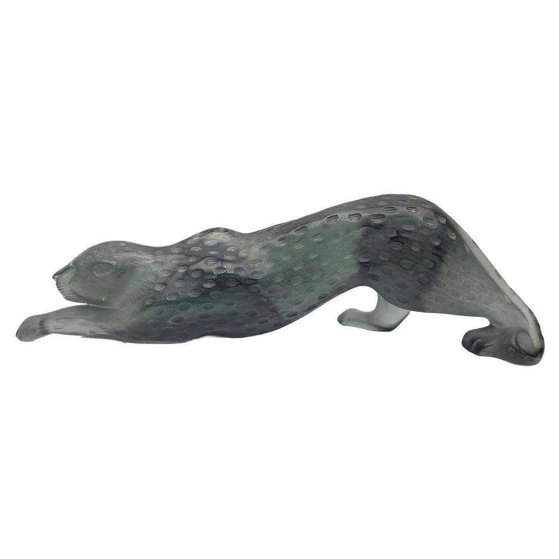 Lalique France "Zeila" Smokey Black Panther Figure (1 of 6)