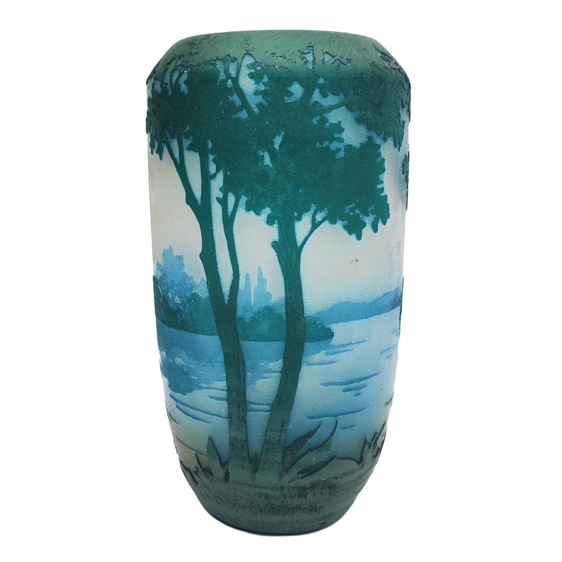 Daum Nancy French Art Nouveau Cameo Art Glass Vase (1 of 5)