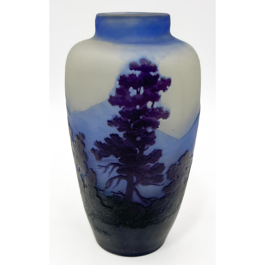 Galle Art Nouveau French Cameo Glass Vase (1 of 5)