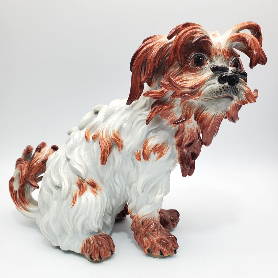 Meissen Porcelain Figure of a Blognese Dog (1 of 5)