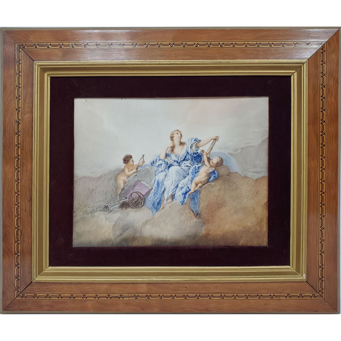 Antique Painting on Porcelain (1 of 3)