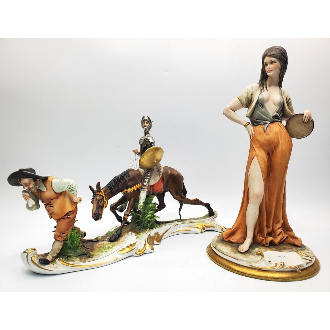 Vintage Capodimonte Porcelain Figure "La Gitana" (1 of 6)