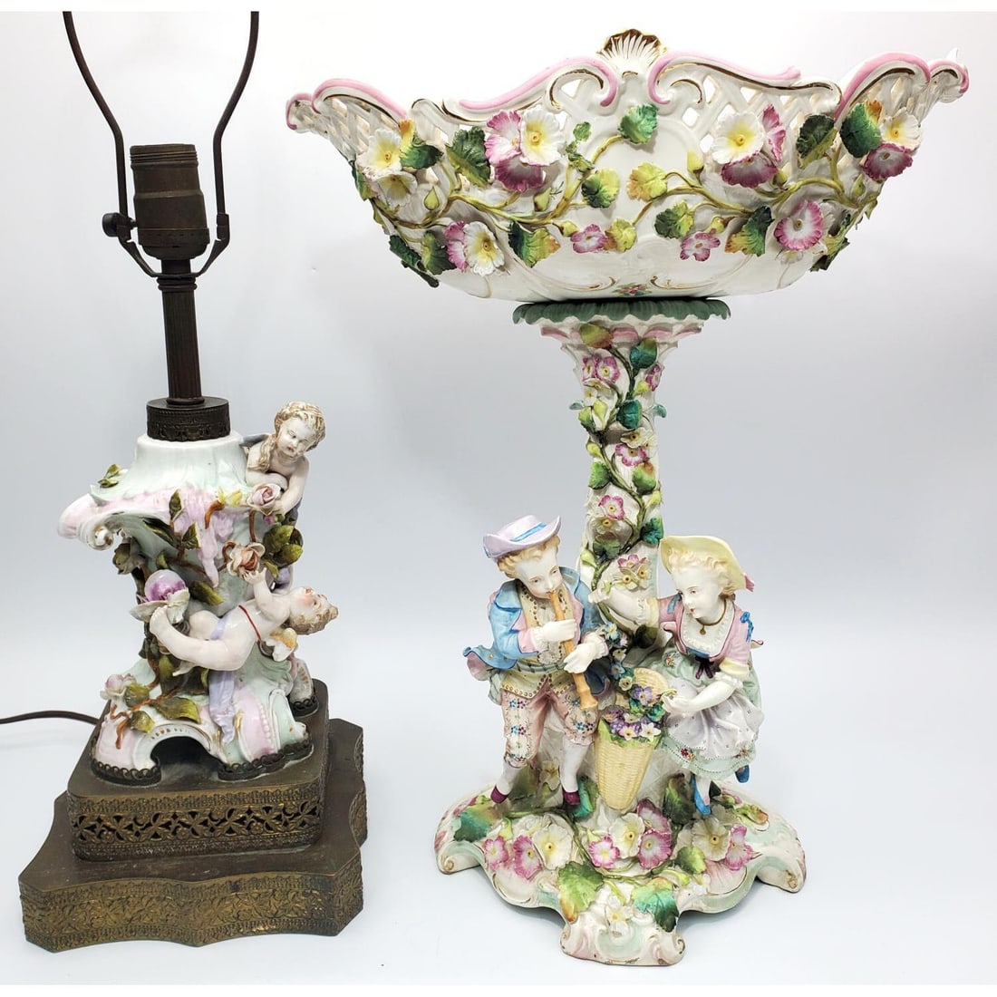 Lot of 2 Antique German Porcelain Items (1 of 7)