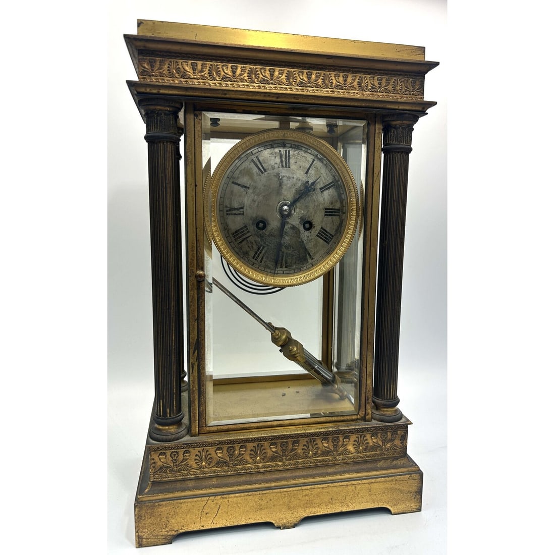 Antique French Regulator Mantel Clock (1 of 7)