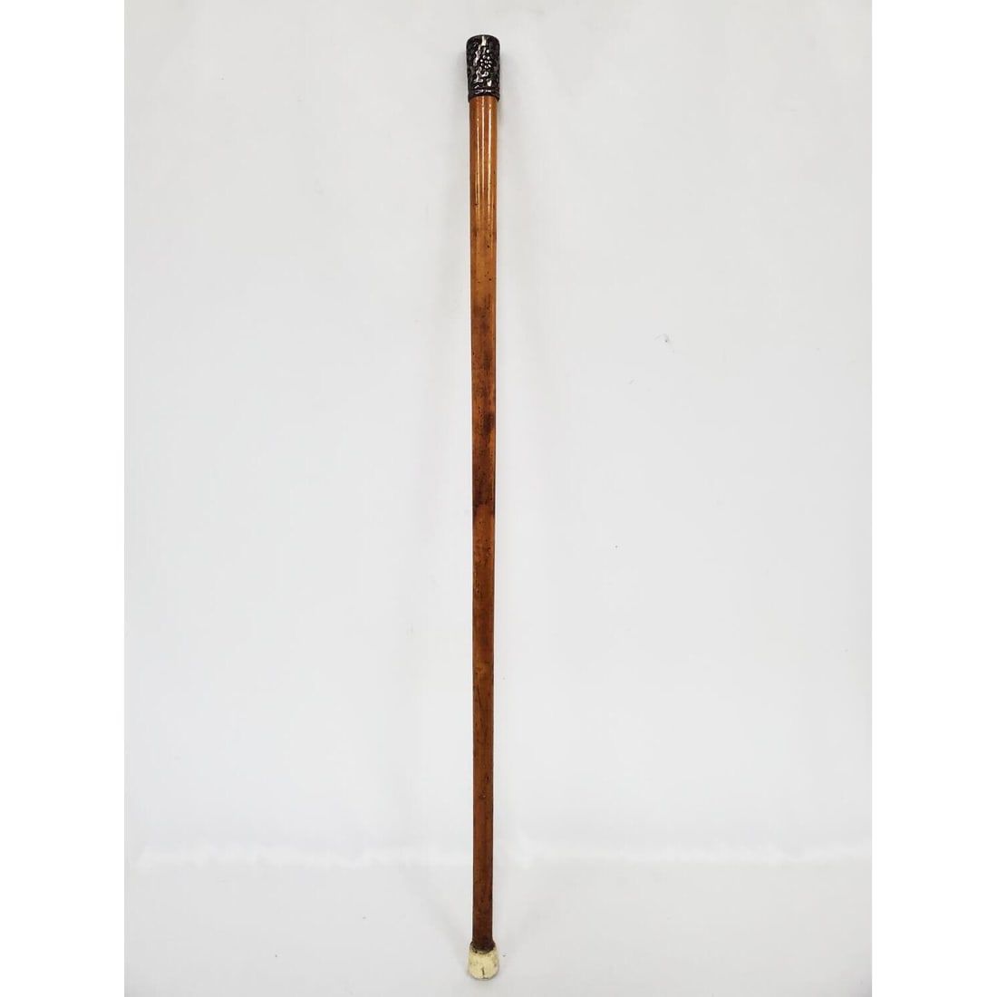 Antique Chinese Sterling Silver Top Cane (1 of 3)