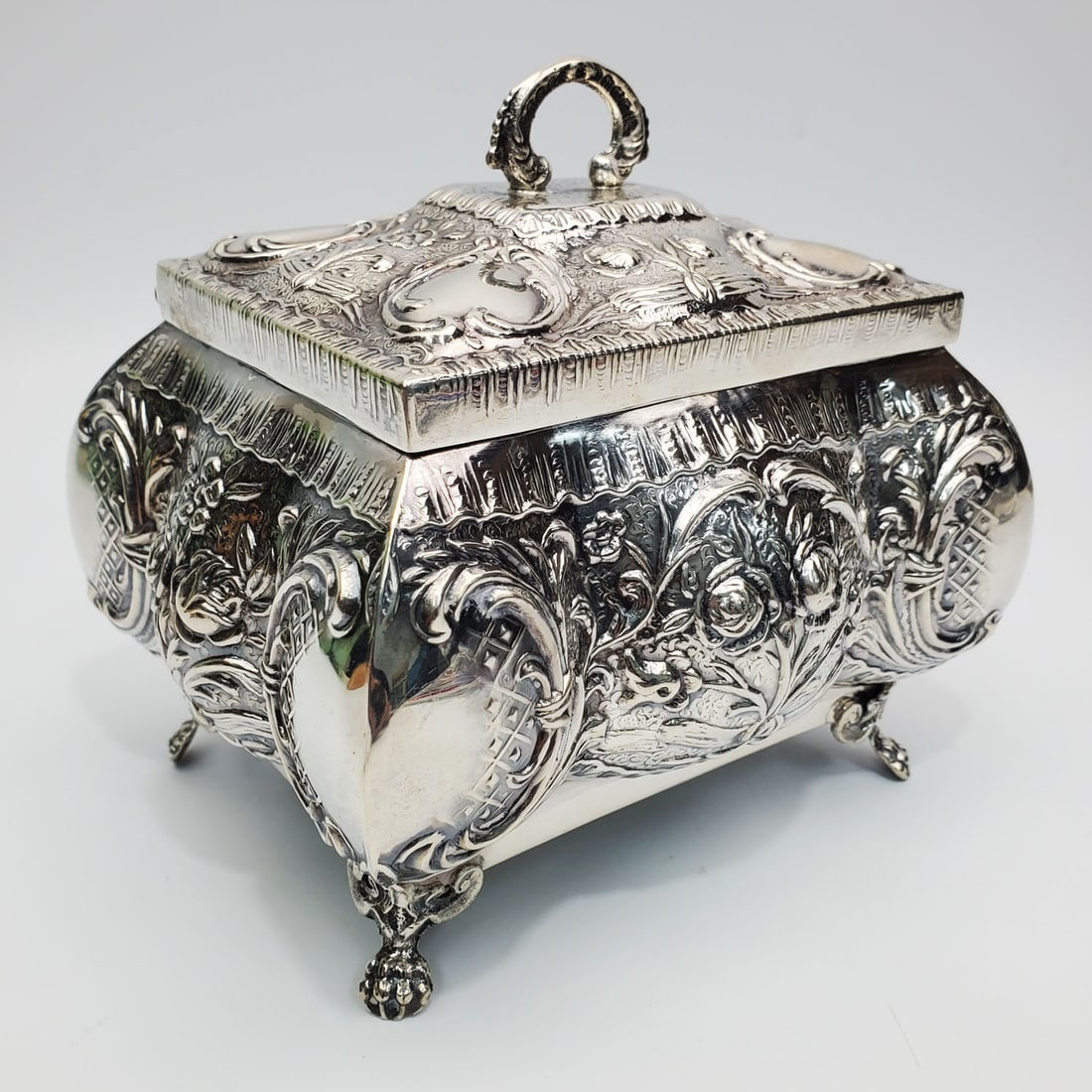 Judaica Sterling Silver Box (1 of 5)