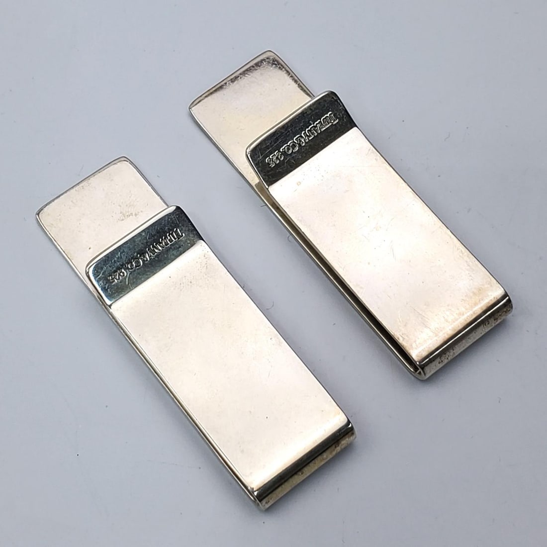 2 Tiffany & Co Sterling Silver Money Clips (1 of 2)