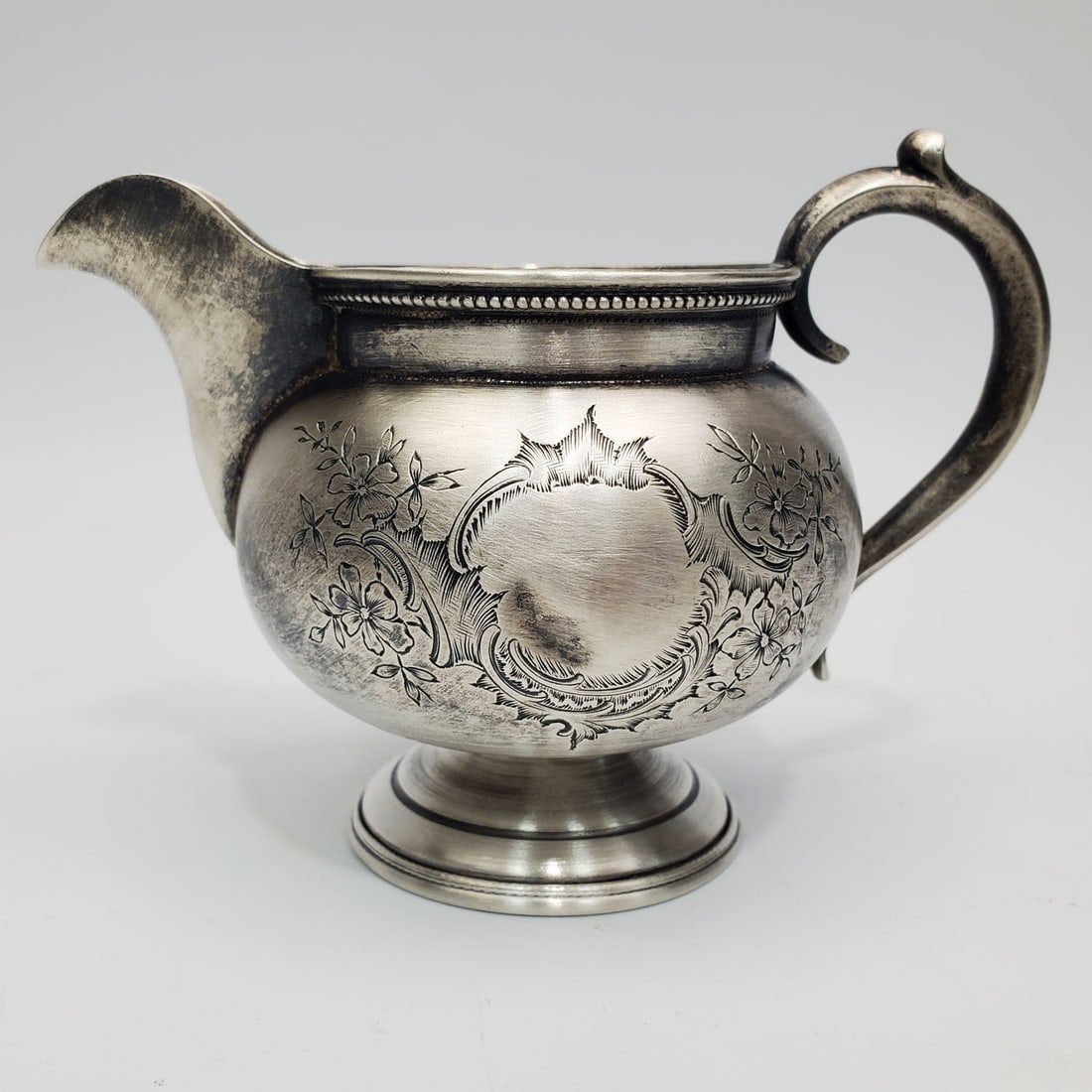 Russian Antique 84 Silver Small Pitcher Marked A.K (1 of 5)