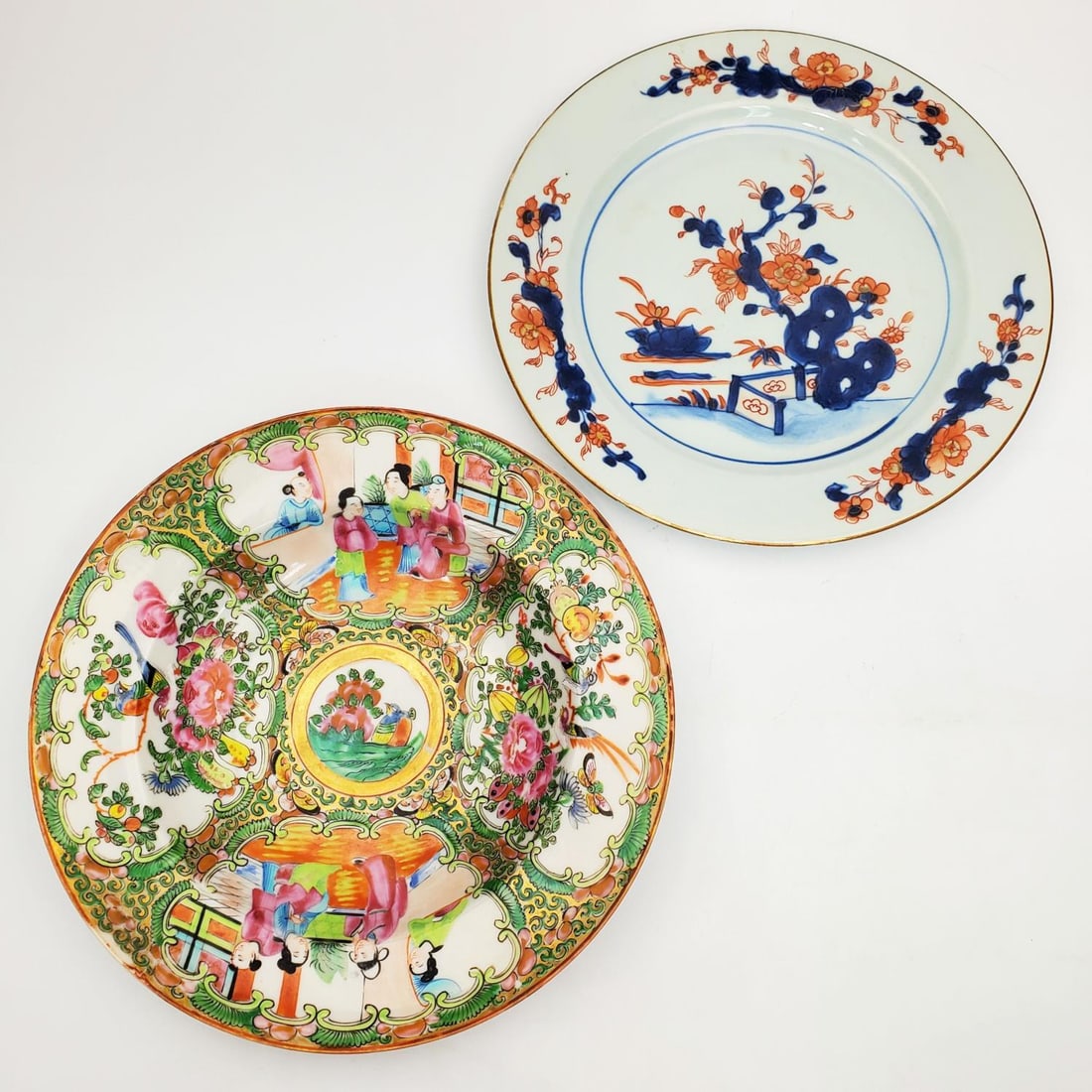 Chinese 18th C. Export Porcelain Plate (1 of 4)