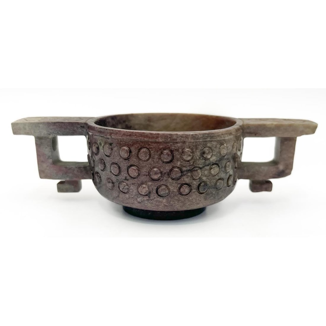 Antique Chinese Rare Natural Jade Ritual Cup (1 of 5)